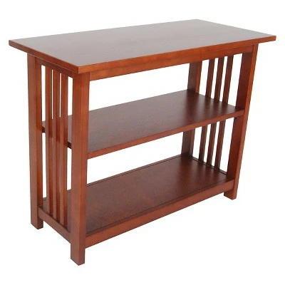 Alaterre Furniture 24" Mission Bookshelf - Alaterre Cherry 8 Alaterre Furniture 24" Mission Bookshelf - Alaterre Cherry - Image 6