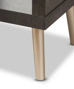 56.14" Atlantic Modern and Contemporary Two-Tone Finished Wood Display Shelf Dark Brown - Baxton Studio 16 56.14" Atlantic Modern and Contemporary Two-Tone Finished Wood Display Shelf Dark Brown - Baxton Studio -Bookshelves Sales Shop unnamed file 1037