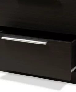 15.47" 2 Drawer Carlingford Modern and Contemporary Espresso Finished Wood Bookshelf Brown - Baxton Studio 16 15.47" 2 Drawer Carlingford Modern and Contemporary Espresso Finished Wood Bookshelf Brown - Baxton Studio -Bookshelves Sales Shop unnamed file 1046