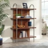 59" Vista Key Bookcase Brown - Sauder 2 59" Vista Key Bookcase Brown - Sauder -Bookshelves Sales Shop unnamed file 1065