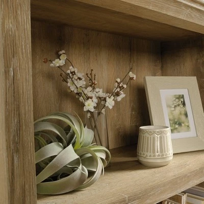 69" Tall Garden Villa Bookshelf Light Brown - Sauder 6 69" Tall Garden Villa Bookshelf Light Brown - Sauder - Image 4