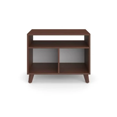 24" Modern Cub Storage Credenza - HON BASYX Toasted Walnut 3 24" Modern Cub Storage Credenza - HON BASYX Toasted Walnut