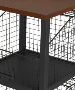 3 Drawer Hanover Storage Console Black - OSP Home Furnishings -Bookshelves Sales Shop unnamed file 1153