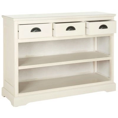 Prudence 30" Bookcase - Safavieh Gray 4 Prudence 30" Bookcase - Safavieh Gray - Image 2