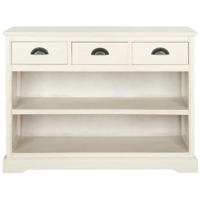 Prudence 30" Bookcase - Safavieh Gray 6 Prudence 30" Bookcase - Safavieh Gray - Image 4