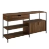 30" Covington Storage Blend Console - Saracina Home Rustic Oak -Bookshelves Sales Shop unnamed file 1184