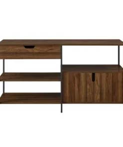30" Covington Storage Blend Console - Saracina Home Rustic Oak 14 30" Covington Storage Blend Console - Saracina Home Rustic Oak -Bookshelves Sales Shop unnamed file 1189