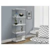 Hollow Core/Tempered Glass Bookcase - EveryRoom Glossy White 2 Hollow Core/Tempered Glass Bookcase - EveryRoom Glossy White -Bookshelves Sales Shop unnamed file 1198