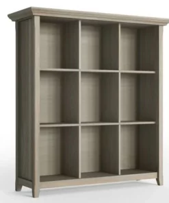 48"x44" Normandy 9 Cube Bookcase and Storage Unit - Wyndenhall Black -Bookshelves Sales Shop unnamed file 120