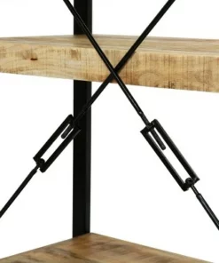 Brinkley Modern Industrial Handcrafted 3 Shelf Mango Wood Shelving Unit Natural/Black - Christopher Knight Home 16 Brinkley Modern Industrial Handcrafted 3 Shelf Mango Wood Shelving Unit Natural/Black - Christopher Knight Home -Bookshelves Sales Shop unnamed file 1210