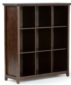 48"x44" Normandy 9 Cube Bookcase and Storage Unit - Wyndenhall Black -Bookshelves Sales Shop unnamed file 122