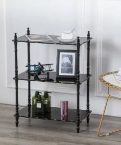 3 Tier Shelves Espresso Brown - Ore International