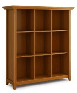 48"x44" Normandy 9 Cube Bookcase and Storage Unit - Wyndenhall Black -Bookshelves Sales Shop unnamed file 123