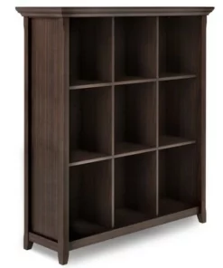 48"x44" Normandy 9 Cube Bookcase and Storage Unit - Wyndenhall Black -Bookshelves Sales Shop unnamed file 124