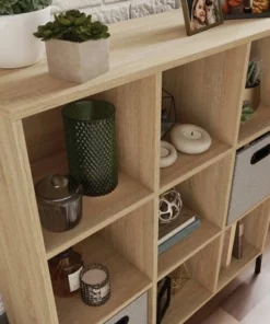 38.22" 9 Cube North Avenue Bin Shelves Organizer - Sauder White -Bookshelves Sales Shop unnamed file 127