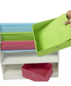 Mind Reader Kids Toy Storage Organizer with Folding Drawers -Bookshelves Sales Shop unnamed file 1270
