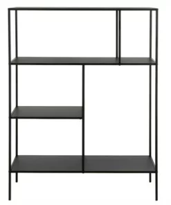 Henn& Hart 48" Tall Black Bronze Bookcase - Henn&Hart -Bookshelves Sales Shop unnamed file 1286