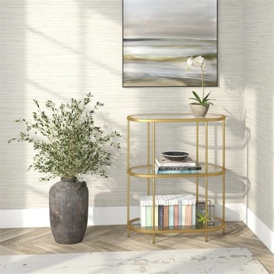Henn& Hart Brass Metal Bookcase - Henn&Hart 6 Henn& Hart Brass Metal Bookcase - Henn&Hart - Image 4