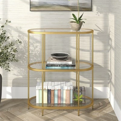 Henn& Hart Brass Metal Bookcase - Henn&Hart 9 Henn& Hart Brass Metal Bookcase - Henn&Hart - Image 7
