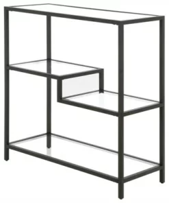 Henn& Hart 36" Tall Black Bronze Bookcase - Henn&Hart 11 Henn& Hart 36" Tall Black Bronze Bookcase - Henn&Hart -Bookshelves Sales Shop unnamed file 1303