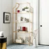 80" Slater 4 Tier Etagere Gold - Safavieh 1 80" Slater 4 Tier Etagere Gold - Safavieh -Bookshelves Sales Shop unnamed file 1320
