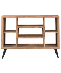 36" Belair Eclectic Bookcase Brown - Treasure Trove Accents