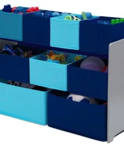 9 Bin Deluxe Toy Organizer - Delta Children Dark Chocolate -Bookshelves Sales Shop unnamed file 133