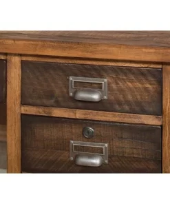 30" Heritage Credenza with Shelves Brown - Martin Furniture -Bookshelves Sales Shop unnamed file 1367