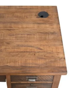 30" Heritage Credenza with Shelves Brown - Martin Furniture -Bookshelves Sales Shop unnamed file 1368