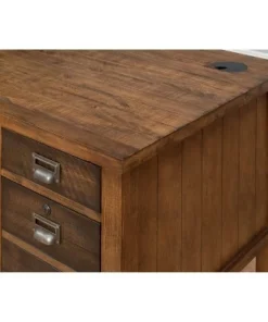 30" Heritage Credenza with Shelves Brown - Martin Furniture -Bookshelves Sales Shop unnamed file 1369