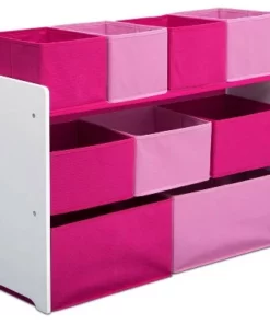 9 Bin Deluxe Toy Organizer - Delta Children Dark Chocolate -Bookshelves Sales Shop unnamed file 137