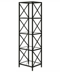 Henn& Hart 18" Wide Black Bronze Bookcase - Henn&Hart -Bookshelves Sales Shop unnamed file 1374