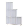 Chapin 6-Compartment Wood Bookcase in White - Furniture of America -Bookshelves Sales Shop unnamed file 1376