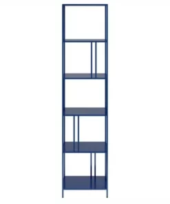 Henn& Hart 18" Wide Mykonos Blue Bookcase - Henn&Hart -Bookshelves Sales Shop unnamed file 1400