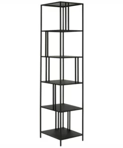 Henn& Hart 18" Wide Black Bronze Bookcase - Henn&Hart 11 Henn& Hart 18" Wide Black Bronze Bookcase - Henn&Hart -Bookshelves Sales Shop unnamed file 1413