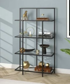 Henn& Hart Black Bronze Bookcase - Henn&Hart -Bookshelves Sales Shop unnamed file 1435