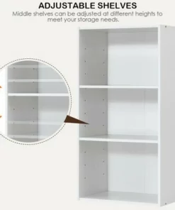 Costway 3 Tier Open Shelf Bookcase Multi-functional Storage Display Cabinet Furni White 19 Costway 3 Tier Open Shelf Bookcase Multi-functional Storage Display Cabinet Furni White -Bookshelves Sales Shop unnamed file 147