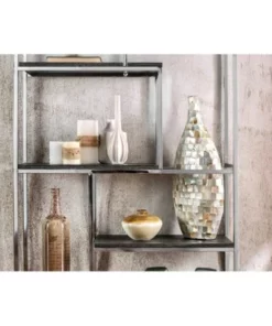 Jan Modern Metal 6-Shelf Bookcase in Chrome - Furniture of America -Bookshelves Sales Shop unnamed file 1482