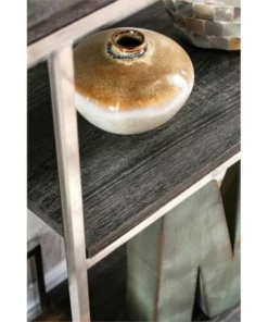 Jan Modern Metal 6-Shelf Bookcase in Chrome - Furniture of America -Bookshelves Sales Shop unnamed file 1483