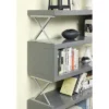 Sheena Contemporary Bookcase in Glossy Gray - Furniture of America -Bookshelves Sales Shop unnamed file 1512