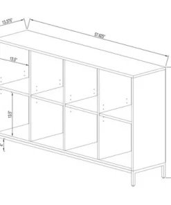 34" Loring 8 Cube Bookshelf - Project 62™ Gray -Bookshelves Sales Shop unnamed file 1564