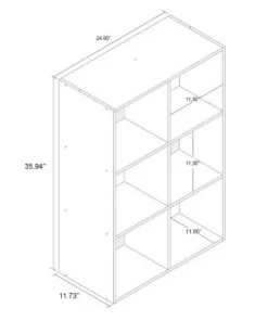 11" 6 Cube Organizer Shelf - Room Essentials™ Turquoise -Bookshelves Sales Shop unnamed file 1590