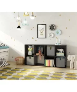 11" 8 Cube Organizer Shelf - Room Essentials™ Espresso