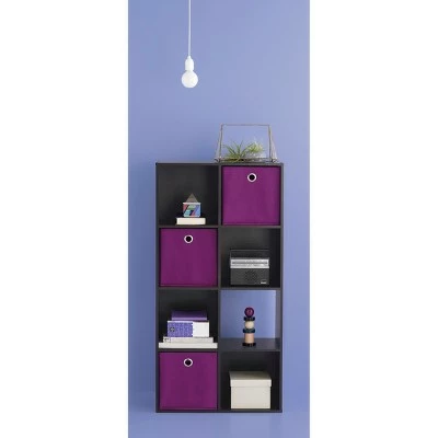 11" 8 Cube Organizer Shelf - Room Essentials Espresso 4 11" 8 Cube Organizer Shelf - Room Essentials Espresso - Image 2