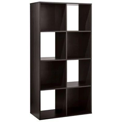 11" 8 Cube Organizer Shelf - Room Essentials Espresso 5 11" 8 Cube Organizer Shelf - Room Essentials Espresso - Image 3