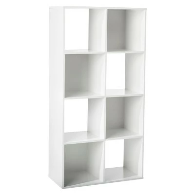 11" 8 Cube Organizer Shelf - Room Essentials Espresso 6 11" 8 Cube Organizer Shelf - Room Essentials Espresso - Image 4