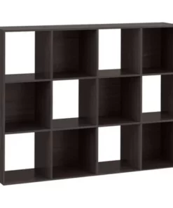 11" 12 Cube Organizer Shelf - Room Essentials Espresso Brown -Bookshelves Sales Shop unnamed file 1606