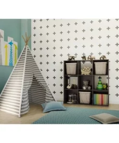 11" 9 Cube Organizer Shelf - Room Essentials™ Espresso