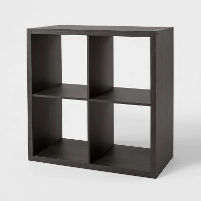 4 Cube Organizer - Brightroom™ Black Oak 6 4 Cube Organizer - Brightroom™ Black Oak - Image 4