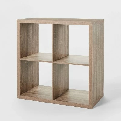 4 Cube Organizer - Brightroom™ Black Oak 8 4 Cube Organizer - Brightroom™ Black Oak - Image 6